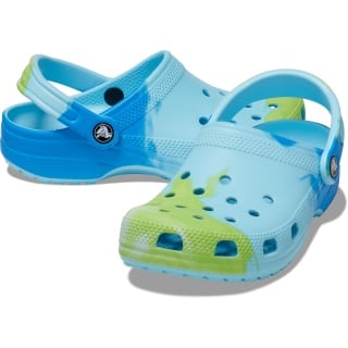 Crocs Sandale Classic Ombre Clog arcticblau/multi Damen - 1 Paar